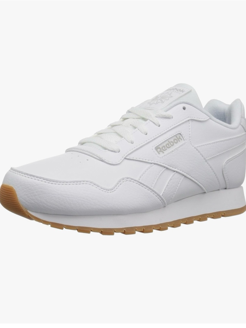 Reebok womens Classic Leather Sneakers in White.
